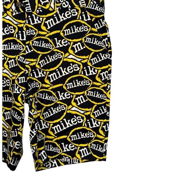 LOUDMOUTH Mikes Hard Lemonade Chino Shorts Size 36 - Picture 4 of 9